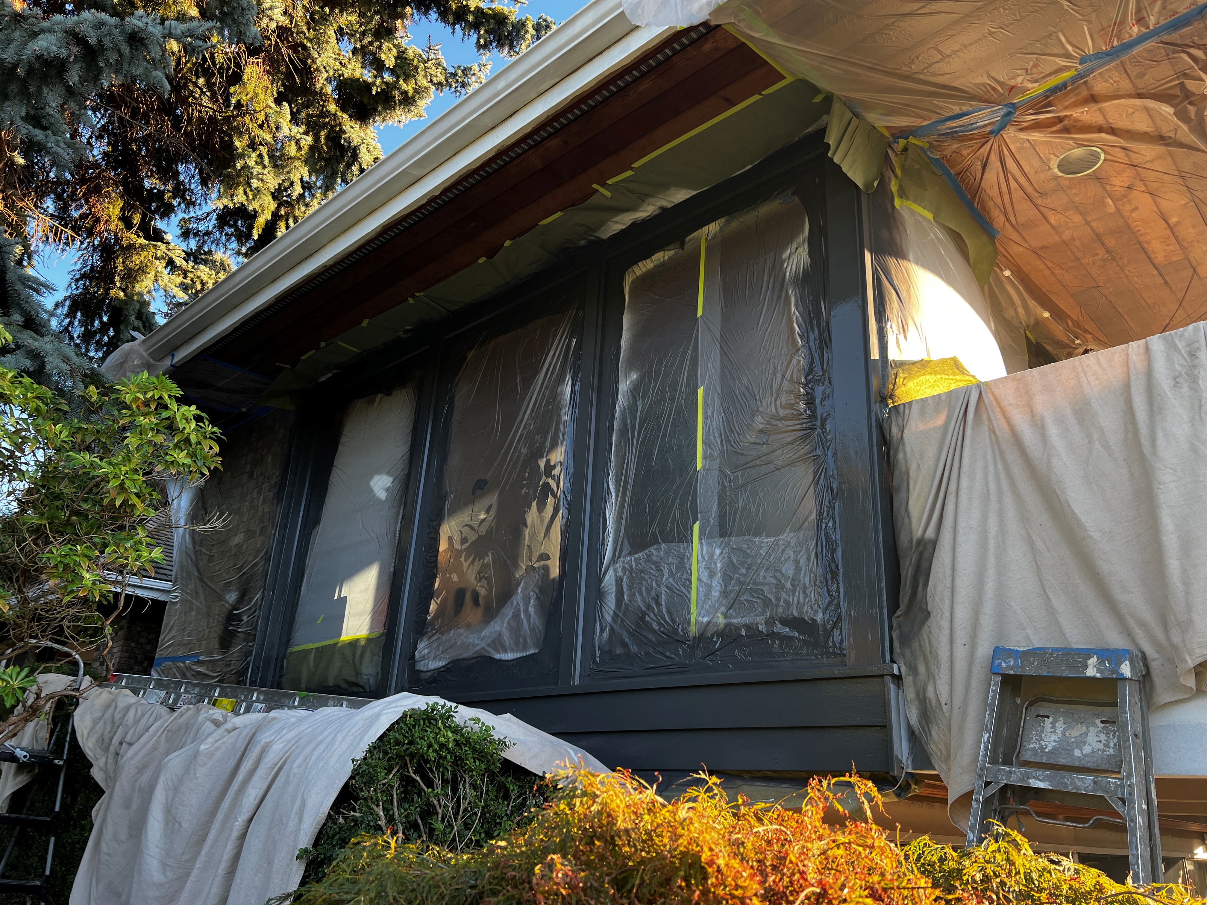 2025 exterior paint job, Bellingham WA.